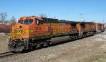 BNSF 5332 and 4139, Rolla (Mo.), 02 March 2022